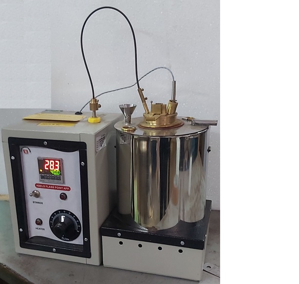 ABEL FLASH POINT APP - WITH DIGITAL TEMP INDICATOR & MOTORISED GEARED STIRRER